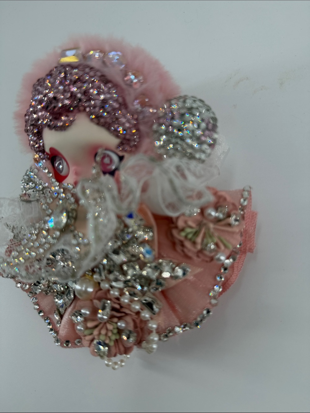 Authentic Skullpanda Plush Pendant - embellished with Rhinestone - Picture 3 of 5